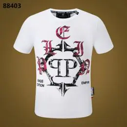 philipp plein pp t-shirt manches courtes pour homme s_12277a4